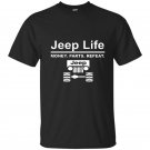 Jeep life money parts repeatt t-shirt