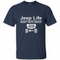 Jeep life money parts repeatt t-shirt