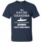 Kayak t-shirt kayak grandma is cooler