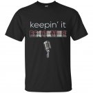 Keepin it brockmire funny plaid baseball t-shirt