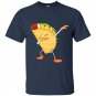Kids dabbing taco t-shirt mexican
