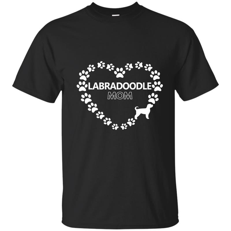 Labradoodle mom womens dog gift t-shirt