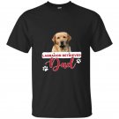 Labrador retriever dad fathers day t-shirt