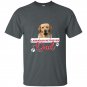 Labrador retriever dad fathers day t-shirt