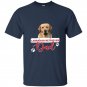 Labrador retriever dad fathers day t-shirt