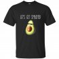 Lets get smashed cool avocado deal with it t-shirt vegan