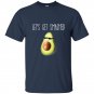 Lets get smashed cool avocado deal with it t-shirt vegan