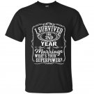 Mens anniversary gift 2nd marriage t-shirt