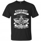 Mens assuming biker pastor t-shirt ver 2