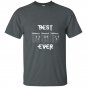 Mens best dad ever guitar t-shirt funny guitarist musician tee