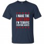 Mens best dad everyone agrees funny trump fathers day t-shirt tee