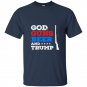 Mens god guns beer and trump 2nd amendment 4th of july t-shirt