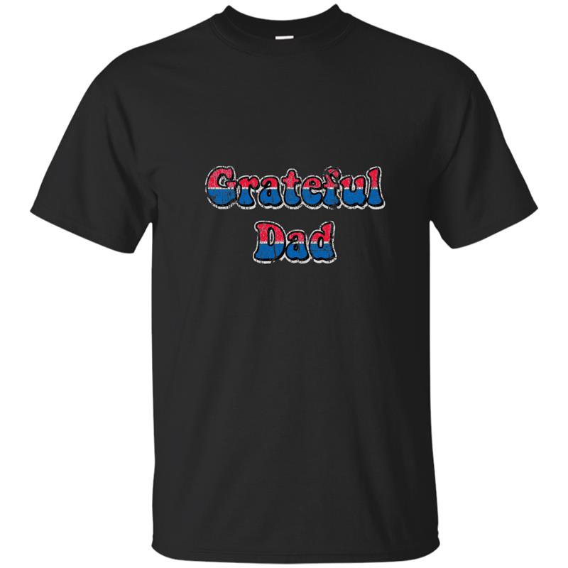 Mens grateful dad tee t-shirt