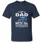 Mens if dad cant fix it were all screwed t-shirt funny puns