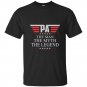 Mens pa the man the myth the legend fathers day t-shirt