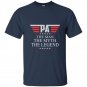 Mens pa the man the myth the legend fathers day t-shirt