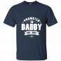 Mens promoted to daddy t-shirts gift new dad est 2017