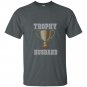 Mens trophy husband t-shirt mens vintage style trophy husband