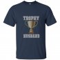 Mens trophy husband t-shirt mens vintage style trophy husband