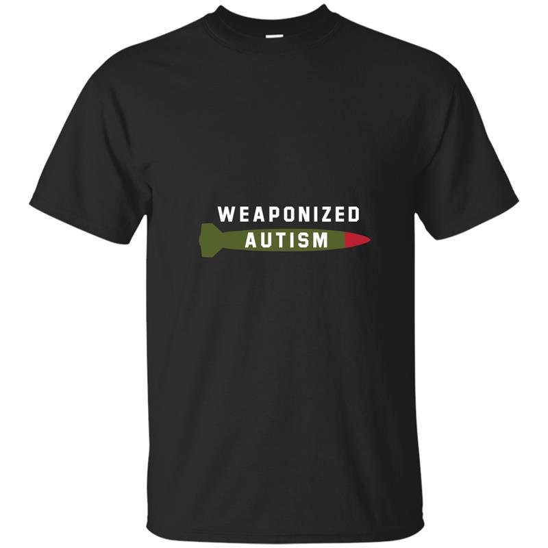Mens weaponized autism meme t-shirt kek