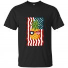 Merica sunglasses flag pineapple t-shirt 4th of july patriots