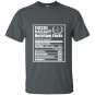 Mosin nagant nutrition facts brown t-shirt