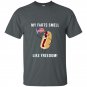 My farts smell like freedom funny patriotic t-shirt