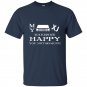 My jeep xj cherokee makes me happy you not so much mens t-shirt