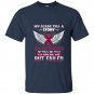 My scars tell a story multiple myeloma awareness t-shirt