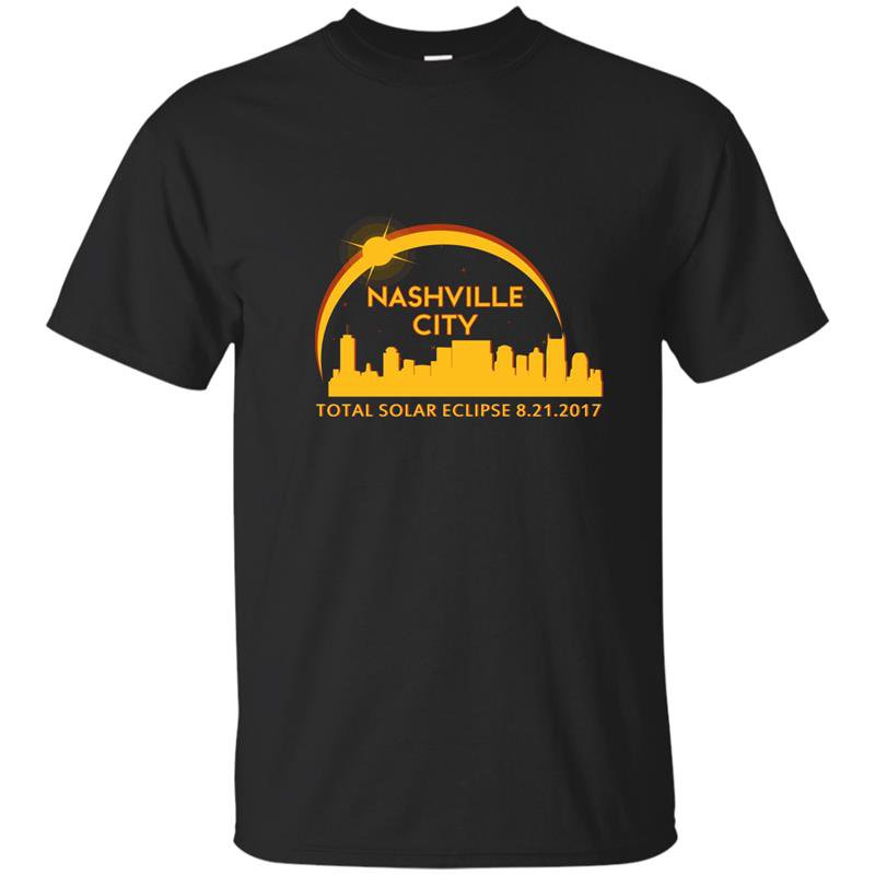 Nashville city total solar eclipse 8212017 t-shirt