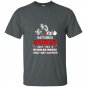 Nurse t-shirt retired nurse just like a regular nurse only