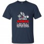 Nurse t-shirt retired nurse just like a regular nurse only