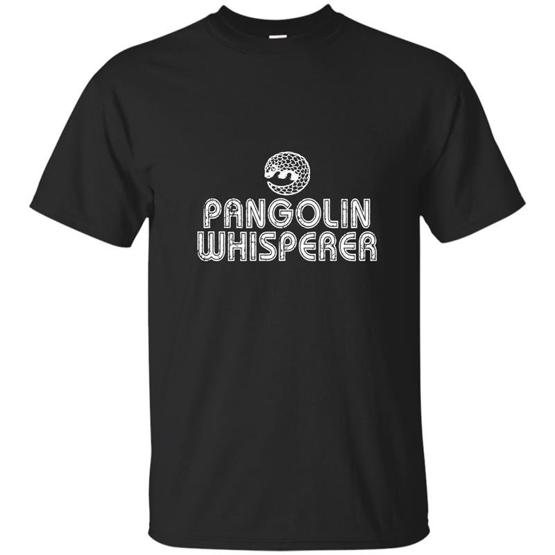 Pangolin whisperer t-shirt save the endangered pangolins tee
