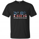 Papa the veteran the myth the legend grandpa gift men t-shirt