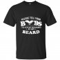 Please tell your boobs to stop staring at my beard t-shirt