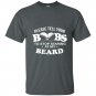 Please tell your boobs to stop staring at my beard t-shirt