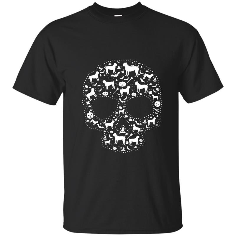 Pooch sugar skull t-shirt cute cane corso dog