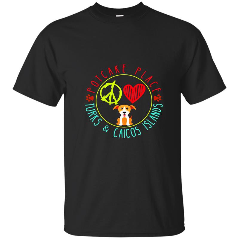 Pot cake place k9 rescue turks caicos islands t-shirt