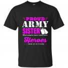 Proud army sister t-shirt