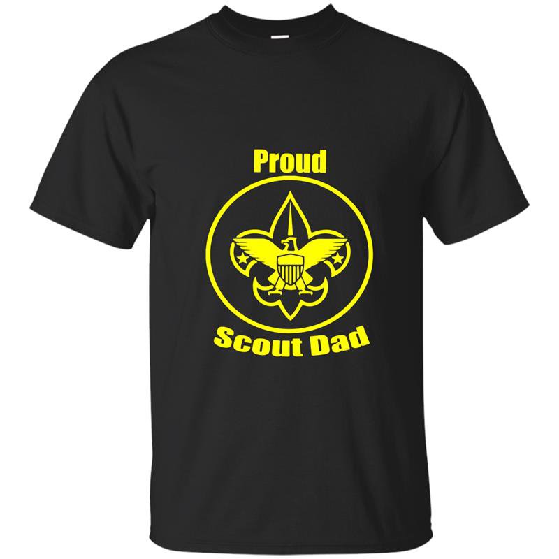 Proud scout dad t-shirt