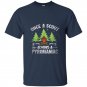 Scout once a scout always a pyromaniac gift t-shirt