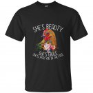 Shes beauty she grace t-shirt chicken farm