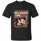 She wants the d chord guitar t-shirt