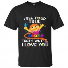 T-shirts autism awareness love i see your true color
