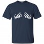Skeleton hand t-shirt skeleton hand bra halloween