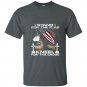 Stand for the flag kneel for the cross soldier veteran tee t-shirt