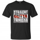 Straight outta trinidad t-shirt trinidad flag