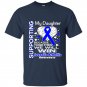 Supporting my daughter juvenile arthritis awareness t-shirt