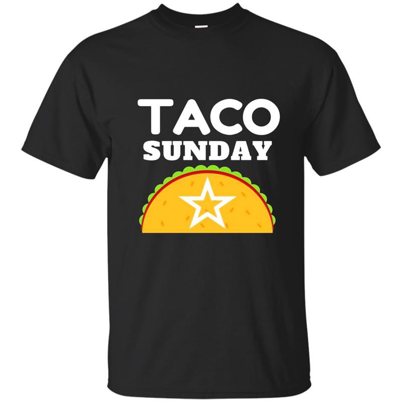 Taco sunday star t-shirt