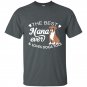 The best nana ever and loves dogs too boxer lover t-shirt